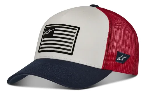 bonÉ alpinestars bandeira eua masculino branco original