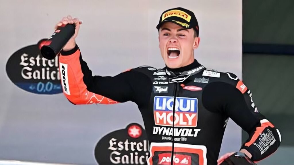 Diogo Moreira ainda pode ser campeão em 2025 no Moto2