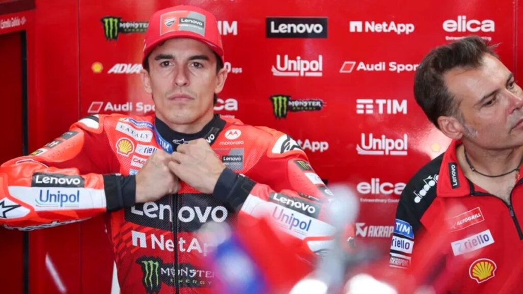 Marc Márquez sofre queda em treino na Espanha, mas passa bem antes da pré-temporada da MotoGP 2026